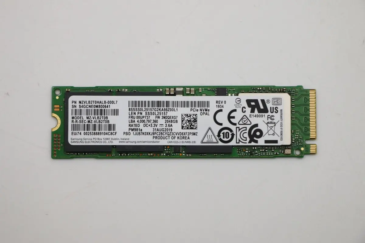 SSD diskdziņš Lenovo 2TB M.2