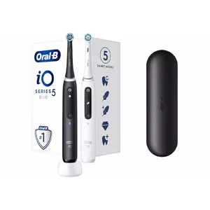 Electric toothbrush BRAUN IOG5d.2J6.2K — magnetic, 5 modes, pressure sensor, 2 handles, 2 brush heads, charging case, built-in battery
