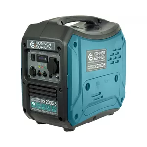 Könner & Söhnen KS 2000I S engine-generator 1.8 W 5 L Petrol Black, Turquoise