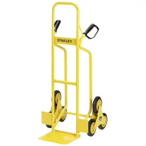 Hand truck STANLEY SXWTD-HT523 — steel frame, rubber castor wheels, 200 kg capacity, 1150×540×470 mm
