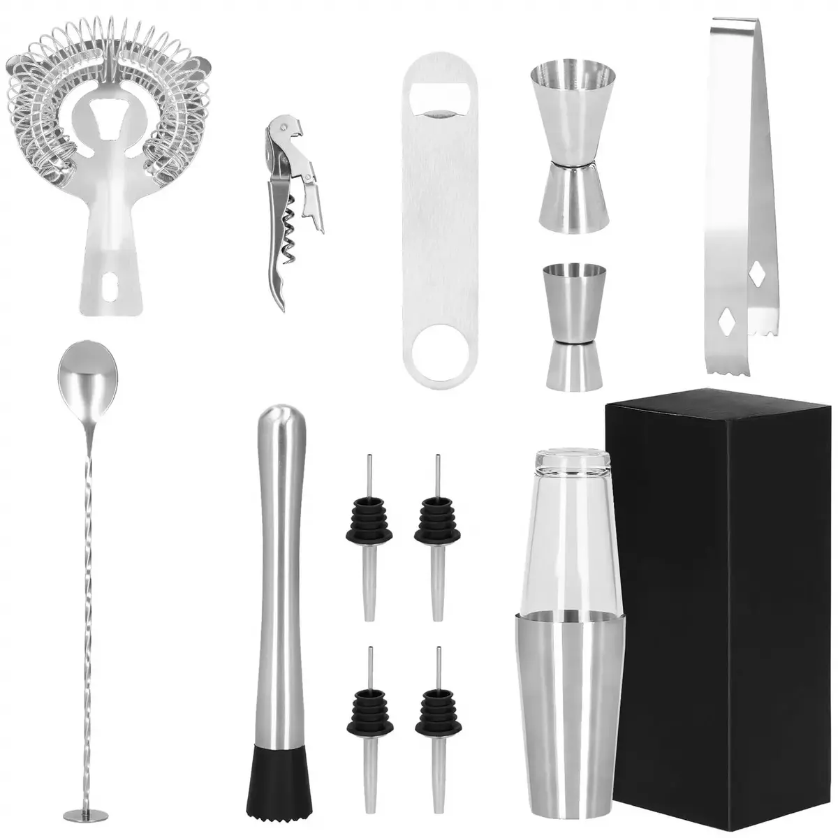 Springos bartender set — shaker & 14-piece kit Photo 5