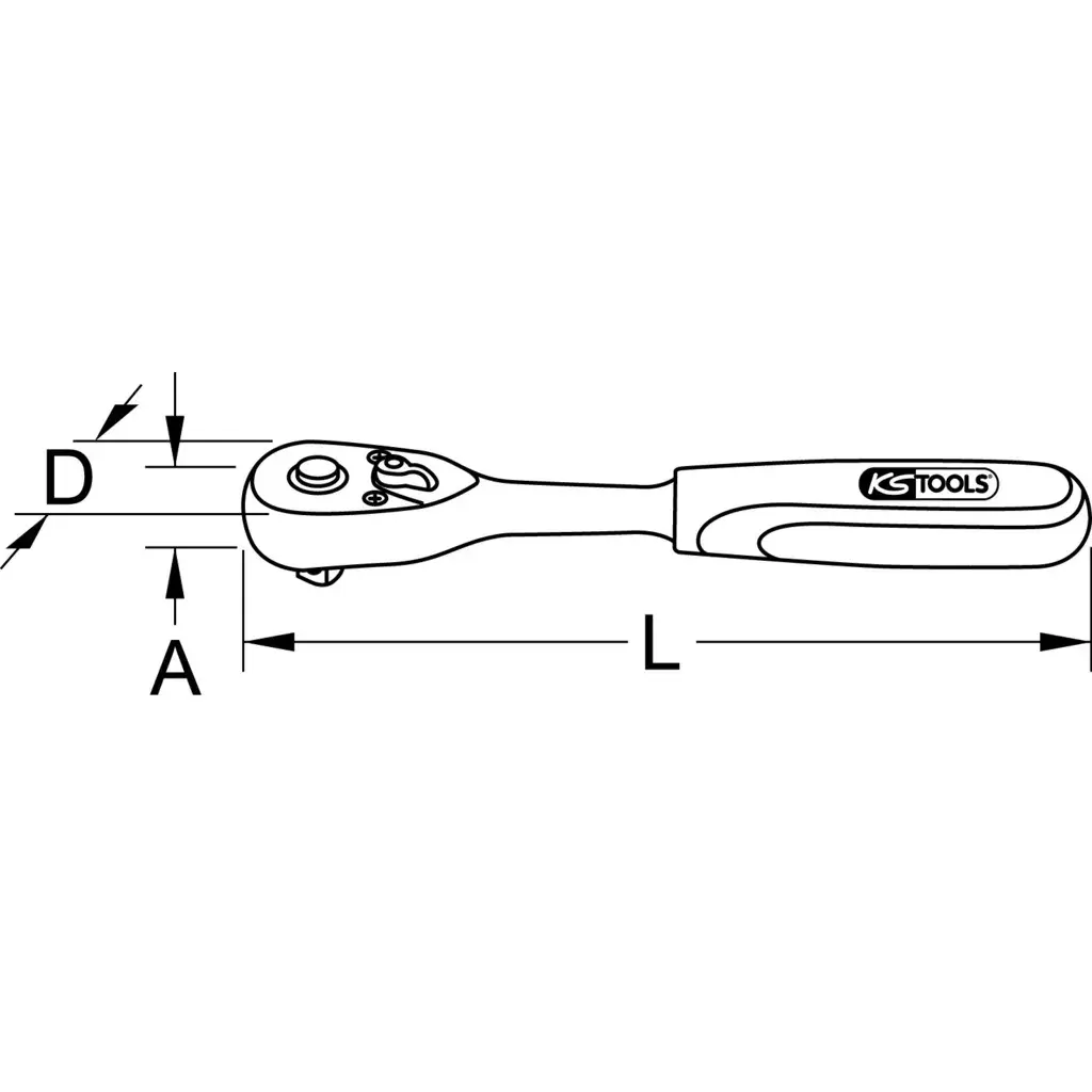 Ratchet Wrench KS Tools 911.1510 Photo 2
