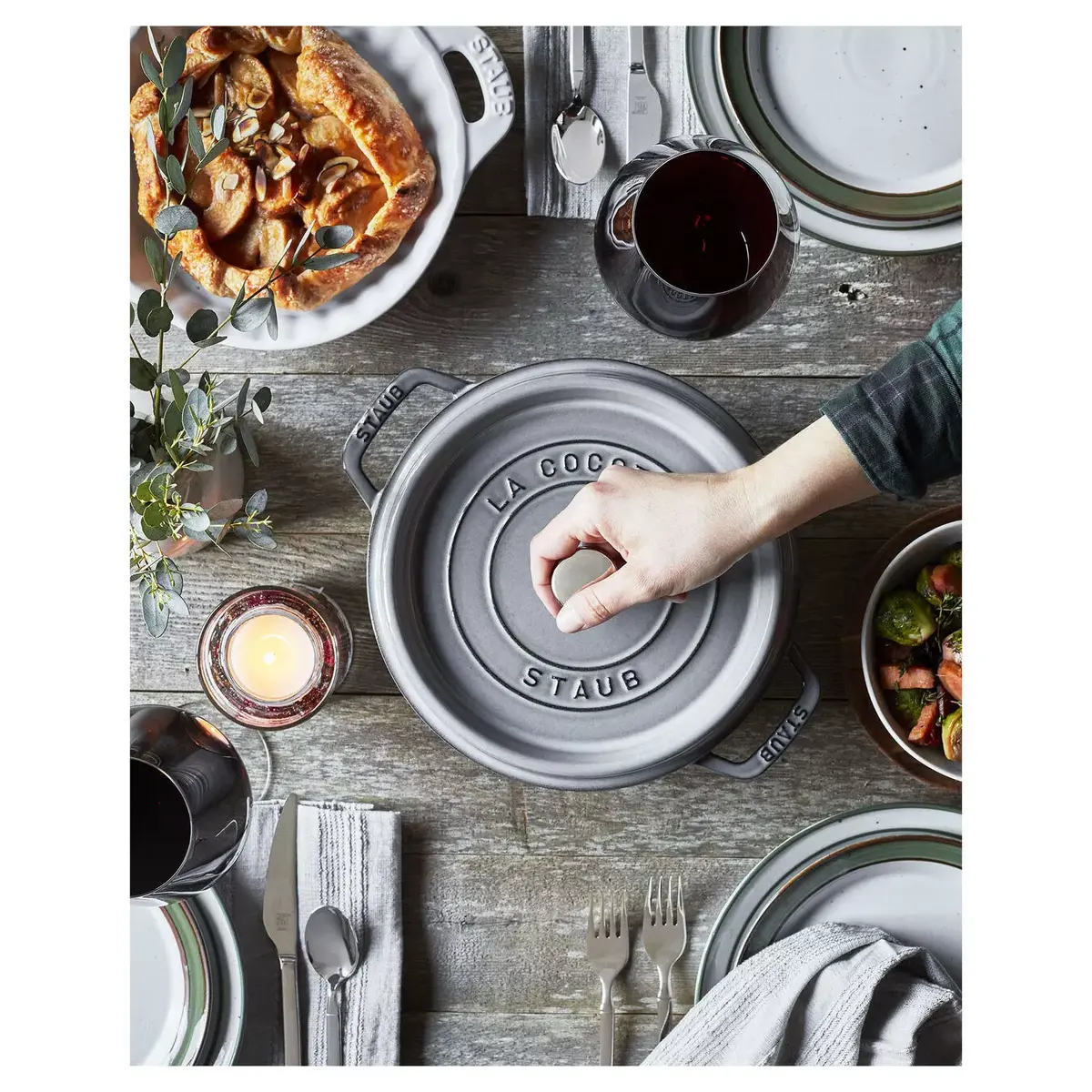 ZWILLING STAUB LA COCOTTE 3,8 L čuguna katls Photo 4