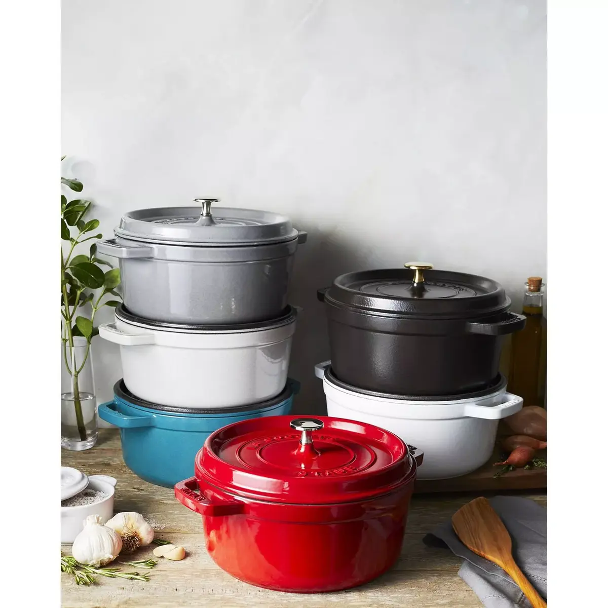 ZWILLING STAUB LA COCOTTE 3,8 L čuguna katls Photo 6