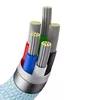USB-C to Lightning cable Baseus Crystal Shine 2.0 m Photo 5