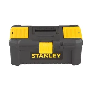 Tool box STANLEY STST1-75517 — polypropylene small parts box, 406×205×195 mm, black/yellow
