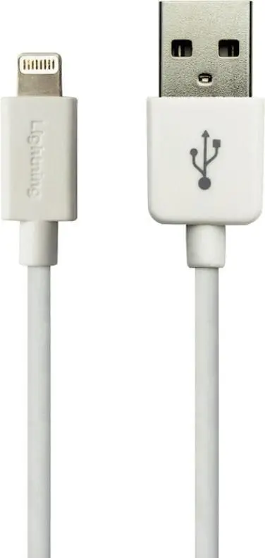 Sandberg USB-A to Lightning MFI Cable 1m White Photo 3