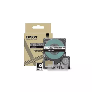 Лента для этикеток Epson LK-5TBJ Черная Прозрачная 1.8 см