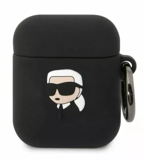 Silikona AirPods maciņš Karl Lagerfeld KLA2RUNIKK Photo 1