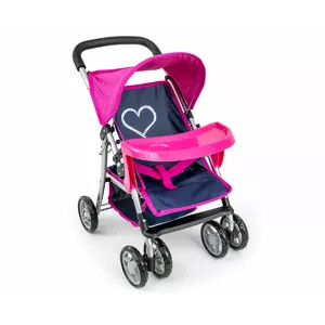 Ratiņi lellēm milly mally Kate Prestige Navy – modelis 4752, tumši zils
