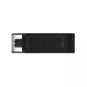 Kingston Technology DataTraveler 70 USB flash drive 32 GB USB Type-C 3.2 Gen 1 (3.1 Gen 1) Black