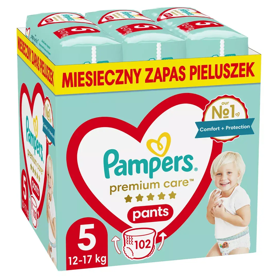 Подгузники-трусики Pampers Premium Care 5, 102 шт. Photo 7