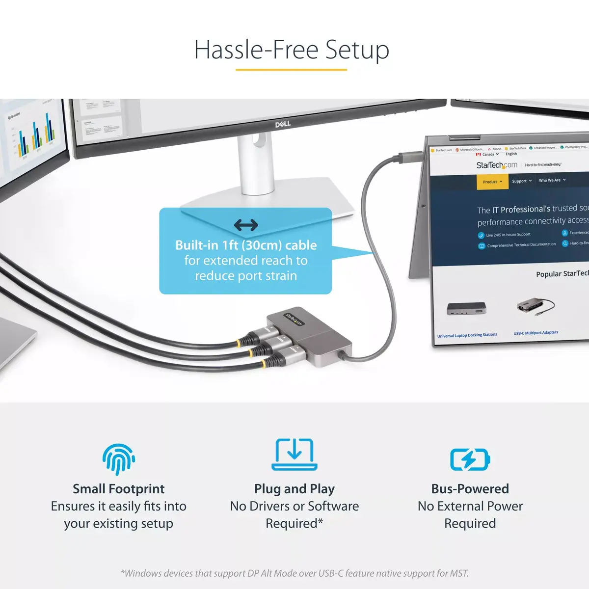 USB-C MST Hub StarTech.com MST14CD123HD Photo 8