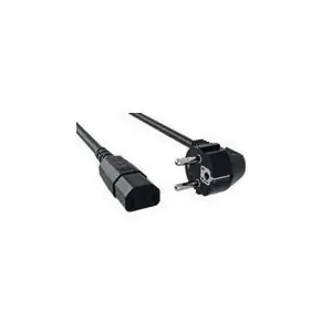 Power cable Bachmann 356.172 Black 0.5 m C13 coupler