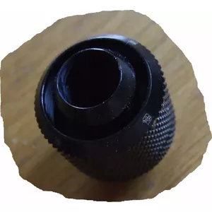 Compression fitting Barrow THKN-3/8-V4 b, 16/10 (3/8" OD x 10mm ID), black