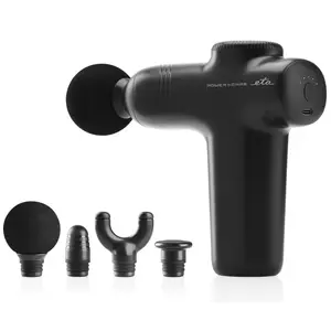 Percussion Mini Massage Gun ETA ETA166090000 — handheld compact massager, 5 power levels, black