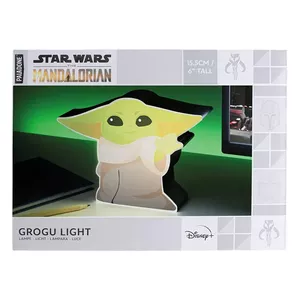 Настольная лампа Paladone Grogu Box Light — тематический LED-светильник для ночи, модель PP10246MAN