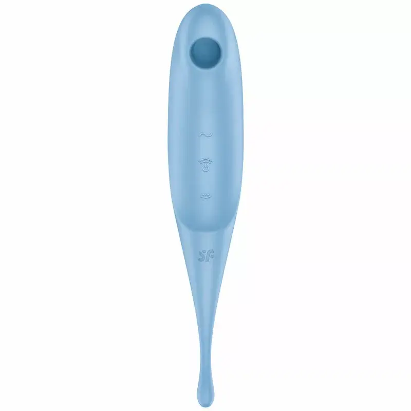Satisfyer Twirling Pro — gaisa impulsu stimulators un vibrators Photo 2