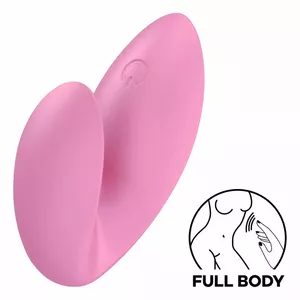 SATISFYER LOVE RIOT PIRKSTU VIBRATORS - ROZĀ KRĀSĀ