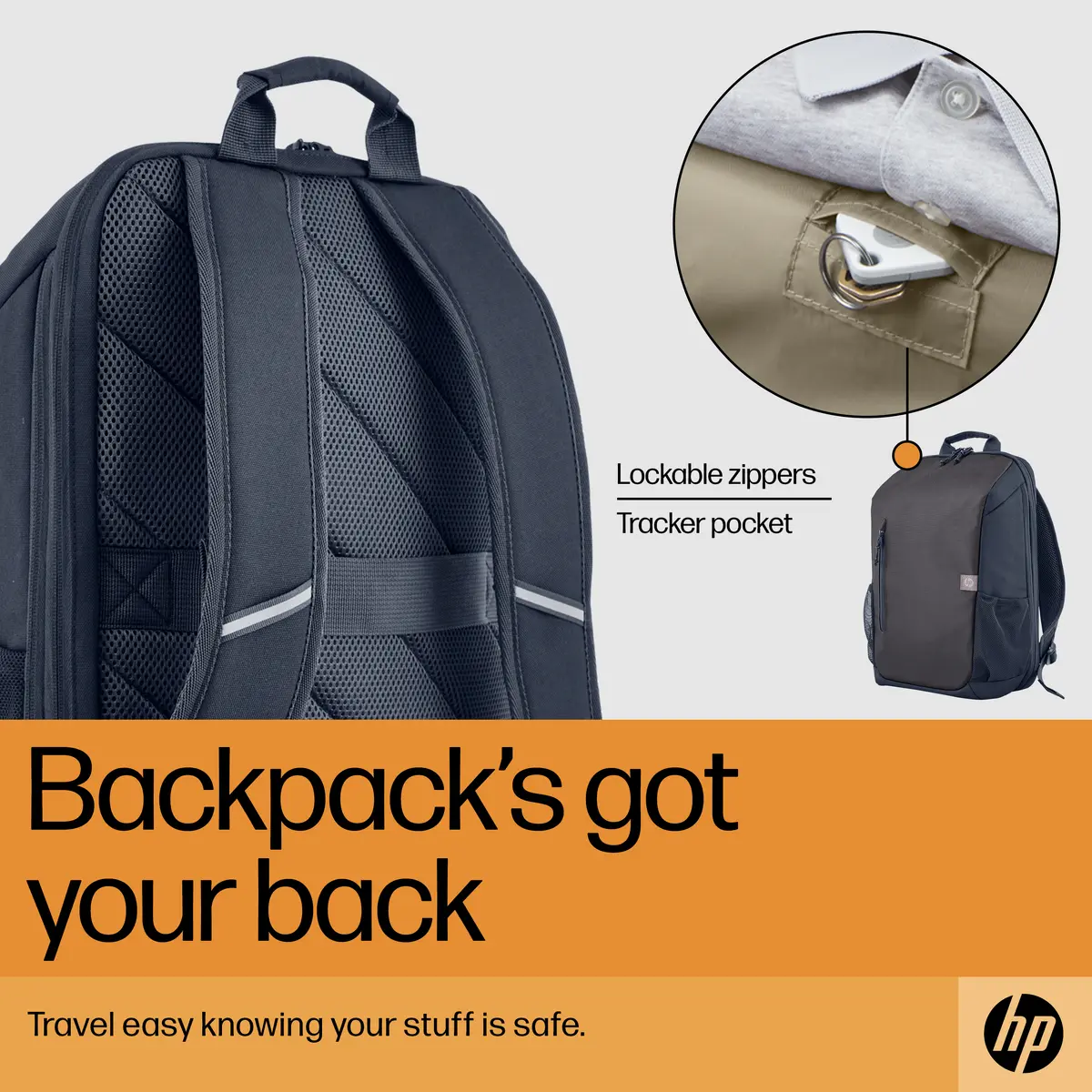 Klēpjdatora mugursoma HP Travel 18L 15.6 Photo 3