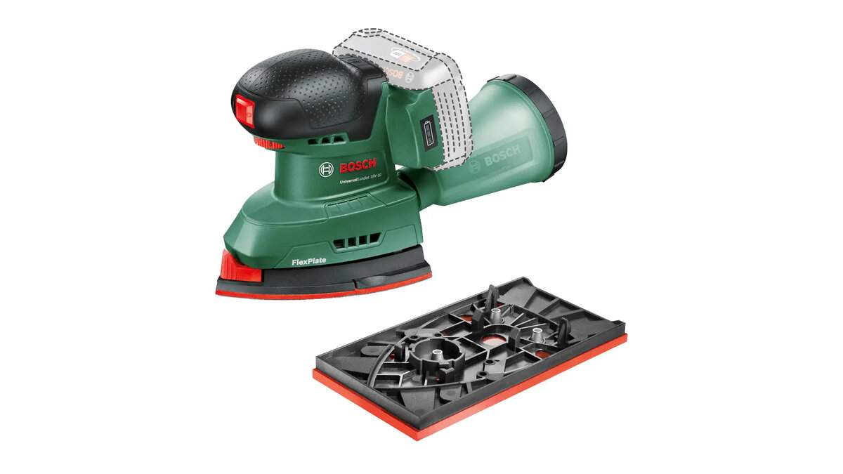 Bosch UniversalSander 18V-10 Bezvadu orbitālā slīpmašīna