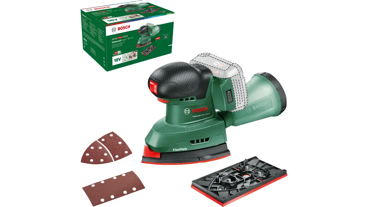 Bosch UniversalSander 18V-10 Шлифмашина Photo 2