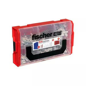 Комплект винтовых крючков и дюбелей Fischer 563578 228 шт для различных материалов