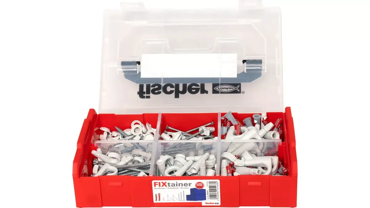 Vītņu āķu un sienas dībeļu komplekts Fischer 563578 Photo 2