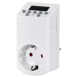 Weekly timer Hama Mini 00223306 Digital White