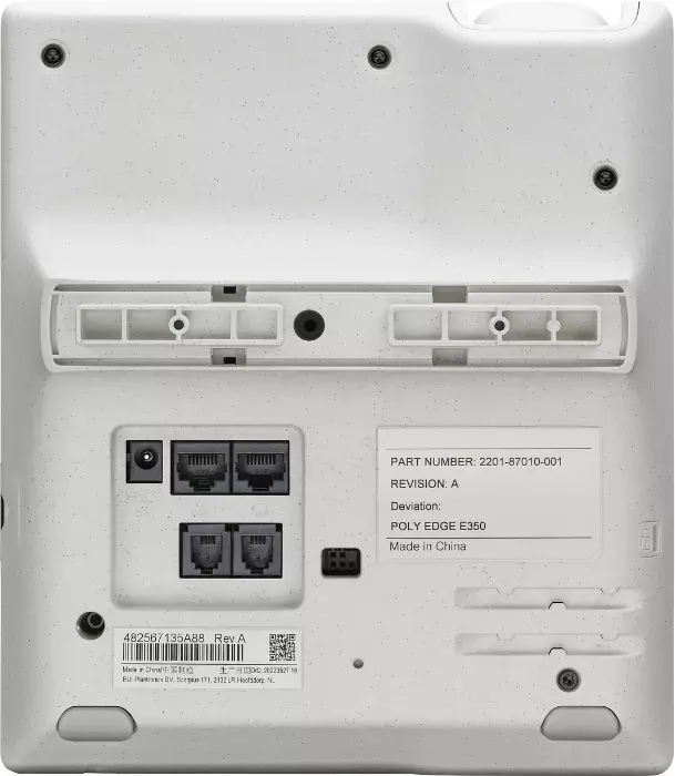 IP-телефон HP POLY Edge E300 | 8-линейный бизнес-телефон Photo 4