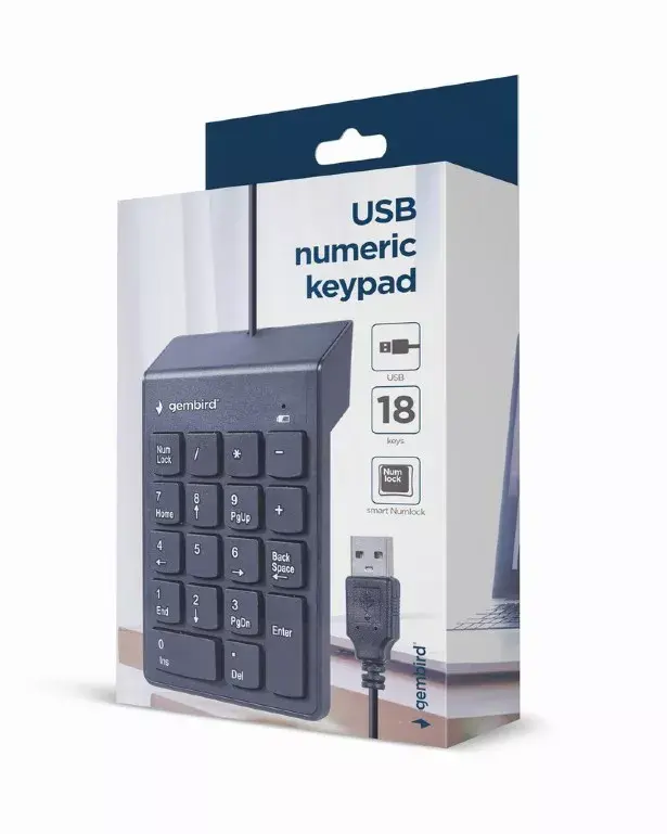 GEMBIRD KPD-U-03 USB numeric keypad Photo 4