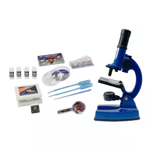 EASTCOLIGHT microscope set Deluxe, 100/450/900X, 90081