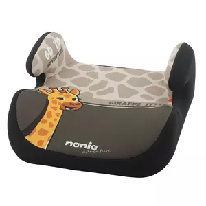 NANIA autokrēsliņš - paaugstināšanas sēdeklītis Topo Comfort Adventure Giraffe 549249