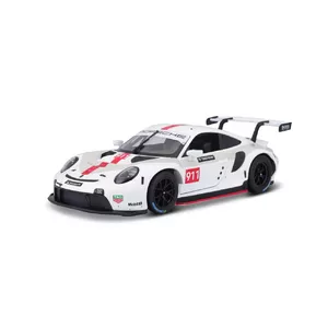 BBURAGO 1:24 auto modelis Race Porsche 911 RSR, 18-28013