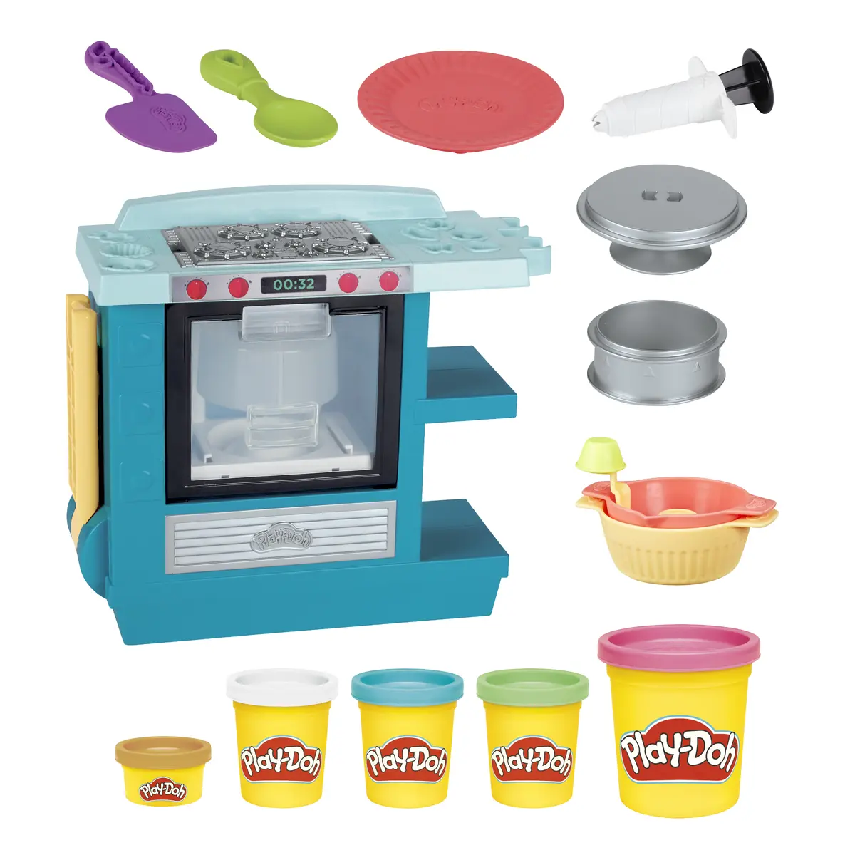 Play-Doh Kitchen Creations Kūku cepeškrāsns rotaļu