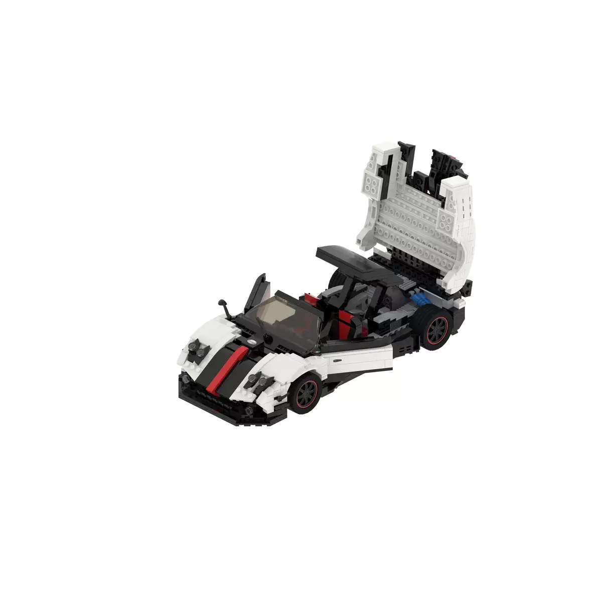 Rastar Pagani Zonda Cinque 1:16 brick model Photo 4