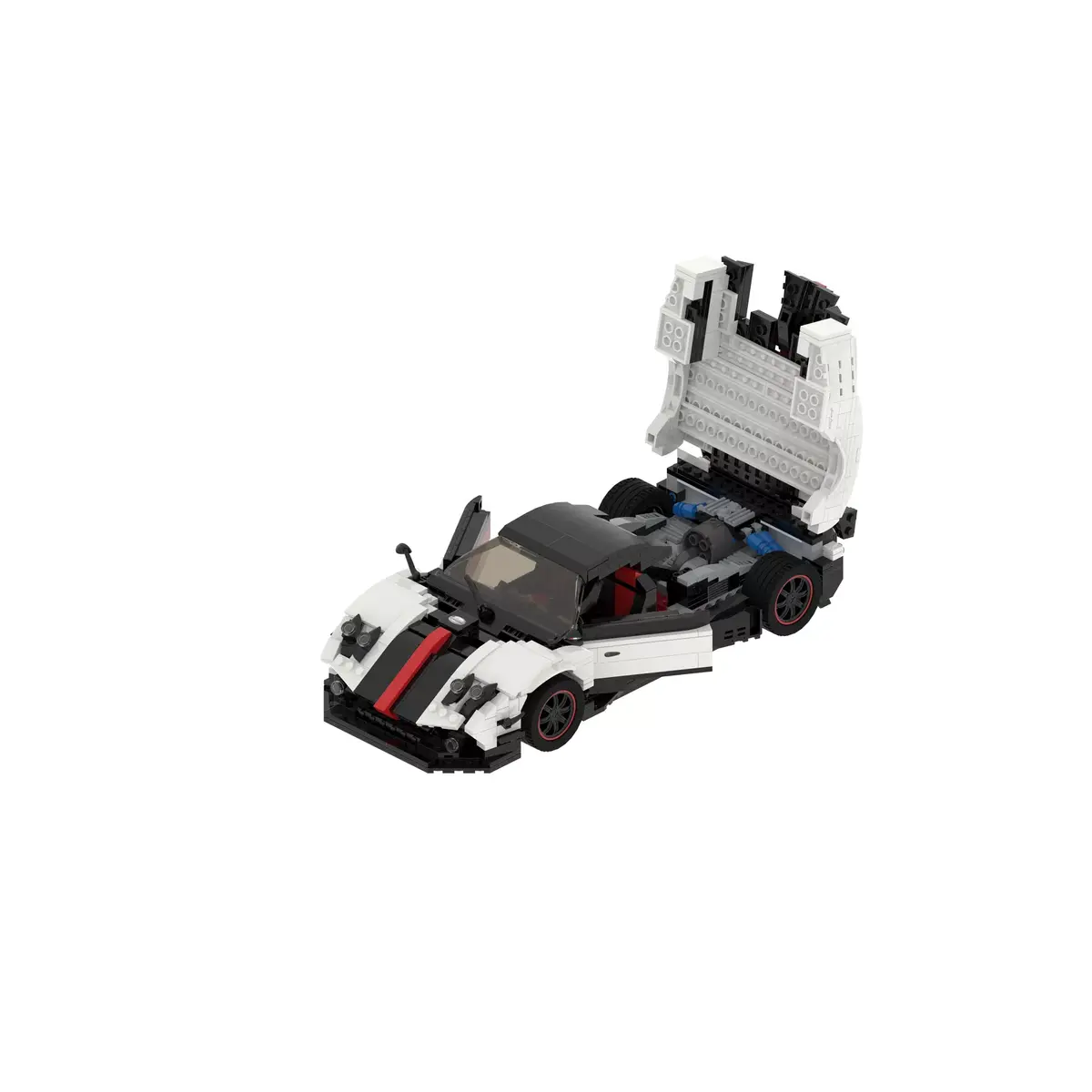 Rastar Pagani Zonda Cinque 1:16 brick model Photo 7