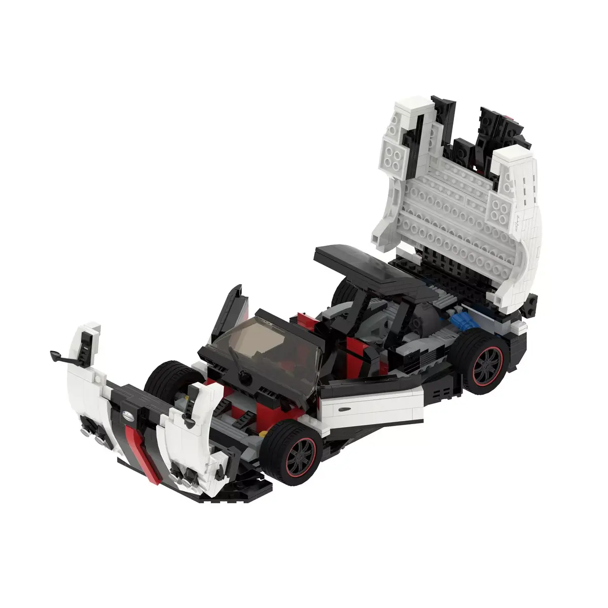 Rastar Pagani Zonda Cinque 1:16 brick model Photo 11
