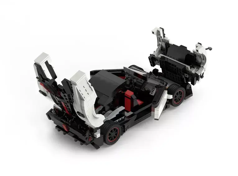 Rastar Pagani Zonda Cinque 1:16 brick model Photo 12