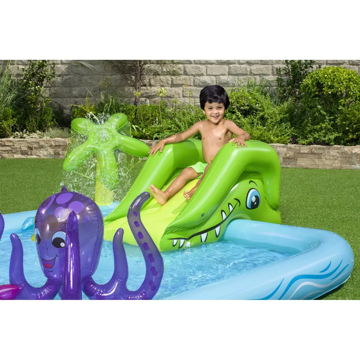 Надувной игровой бассейн Bestway Play Center Fantastic Aquarium Photo 7