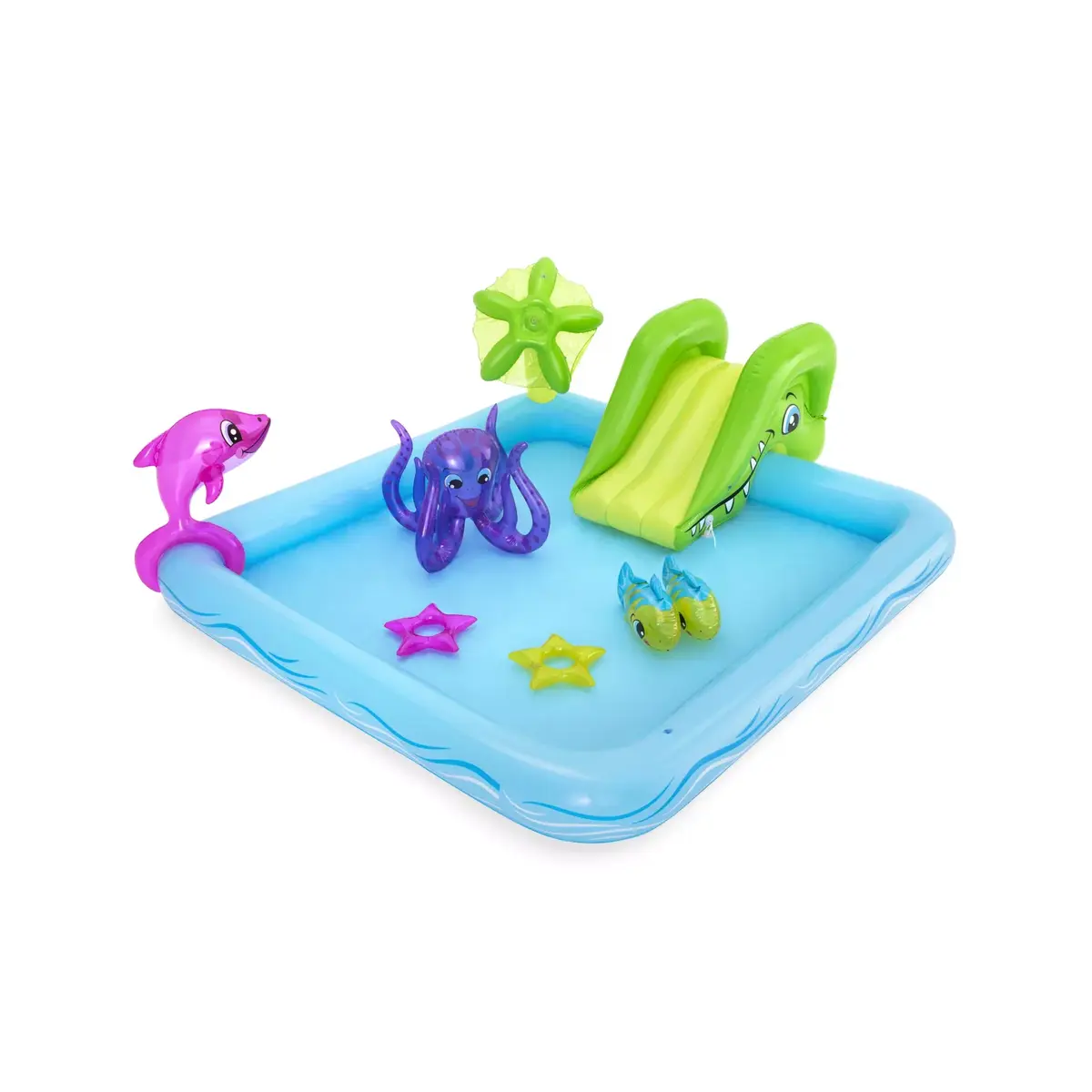 Надувной игровой бассейн Bestway Play Center Fantastic Aquarium Photo 13