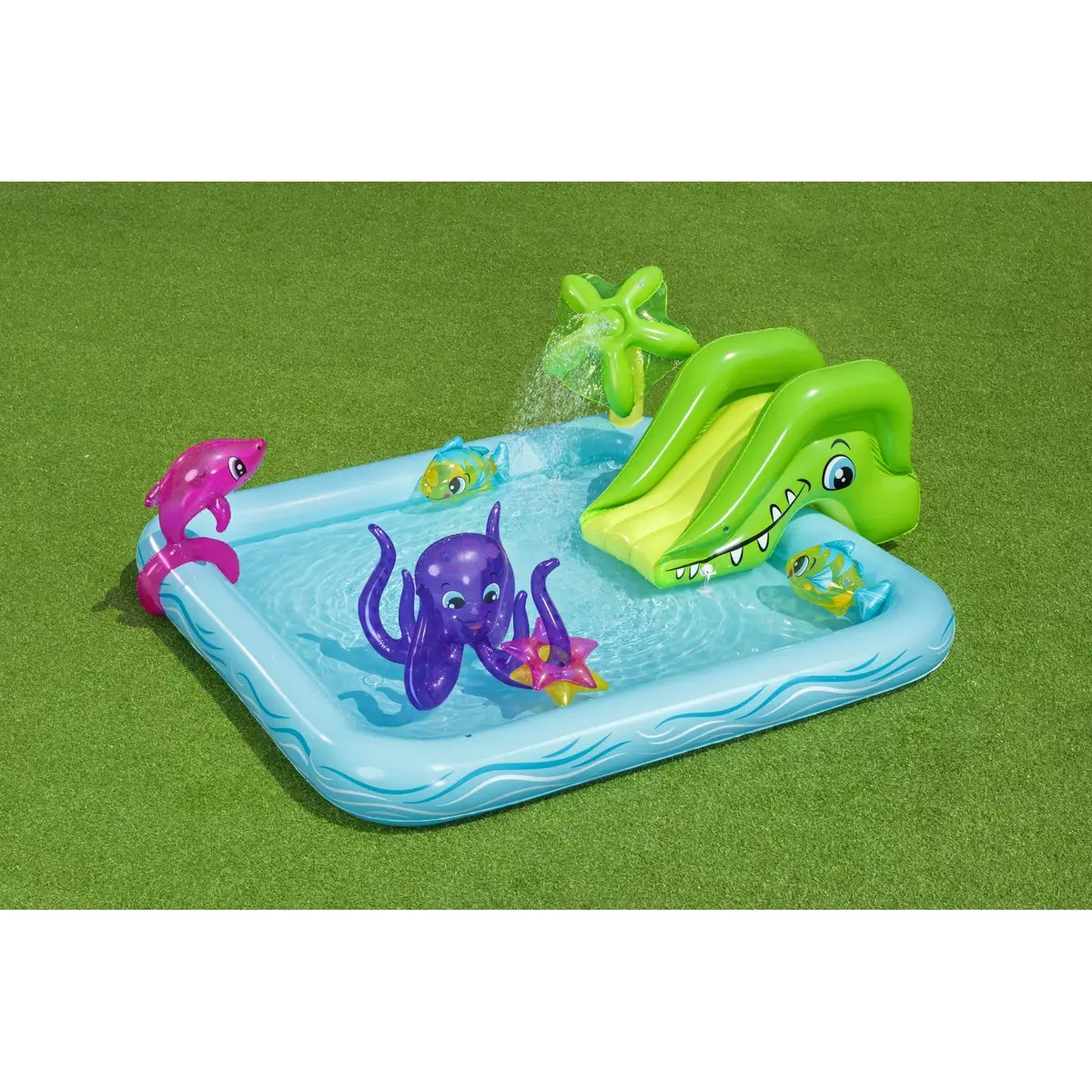 Надувной игровой бассейн Bestway Play Center Fantastic Aquarium Photo 19