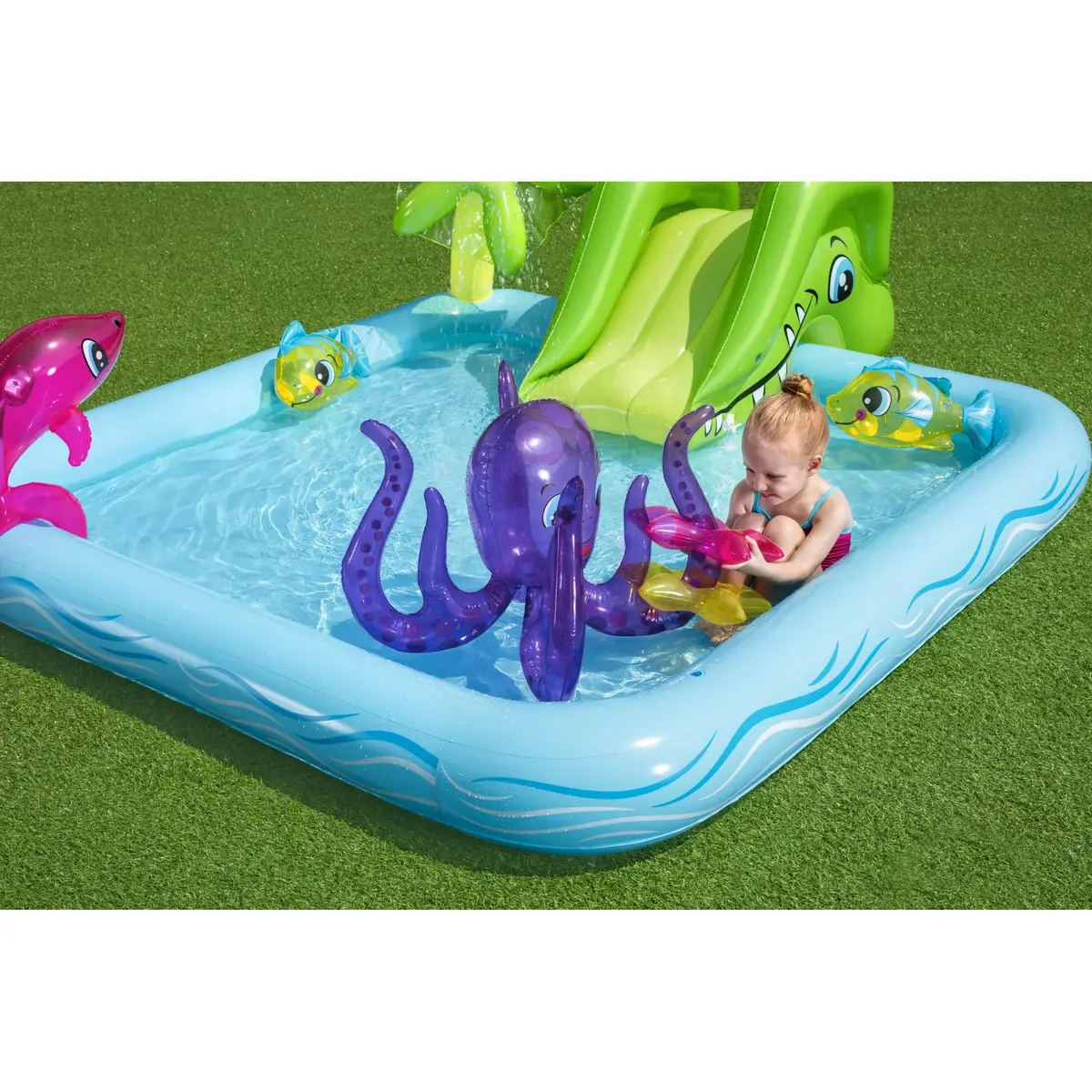 Надувной игровой бассейн Bestway Play Center Fantastic Aquarium Photo 20
