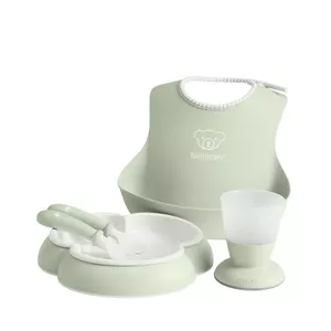 BABYBJÖRN dinner set Powder green 070061