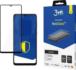 Ekrāna aizsargstikls 3MK NeoGlass priekš Samsung A33 5G (A336), melns