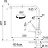 Кухонный смеситель Franke 552646 Черный Photo 3