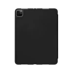 Tablet flip case Mercury for iPad Pro 5 12.9, black, protective cover with stand function
