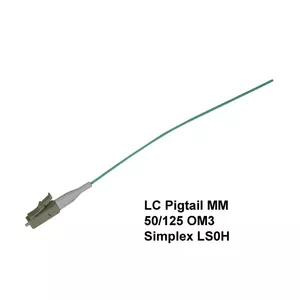 Pigtail fiber optic cable OEM 2128 LC 50/125 µm OM3 2 m 0.9 mm