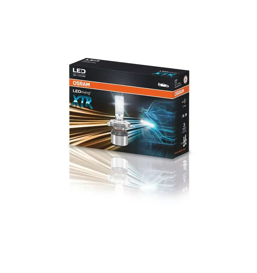 LED headlight bulbs Ledvance LEDriving XTR H4 Photo 6