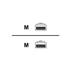 Alcatel-Lucent - Tīkla kabelis - RJ-45 (M) bis RJ-45 (M) - 3 m